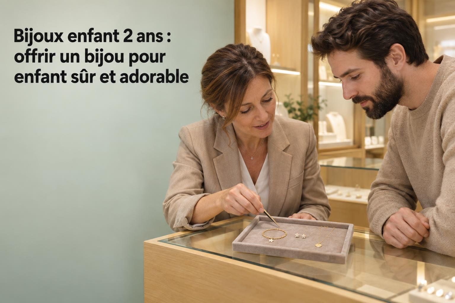 Bijoux enfant 2 ans : offrir un bijou pour enfant sûr et adorable