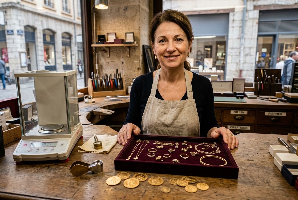 Achat pièces or Lyon : vente d'or et rachat d'or au meilleur prix